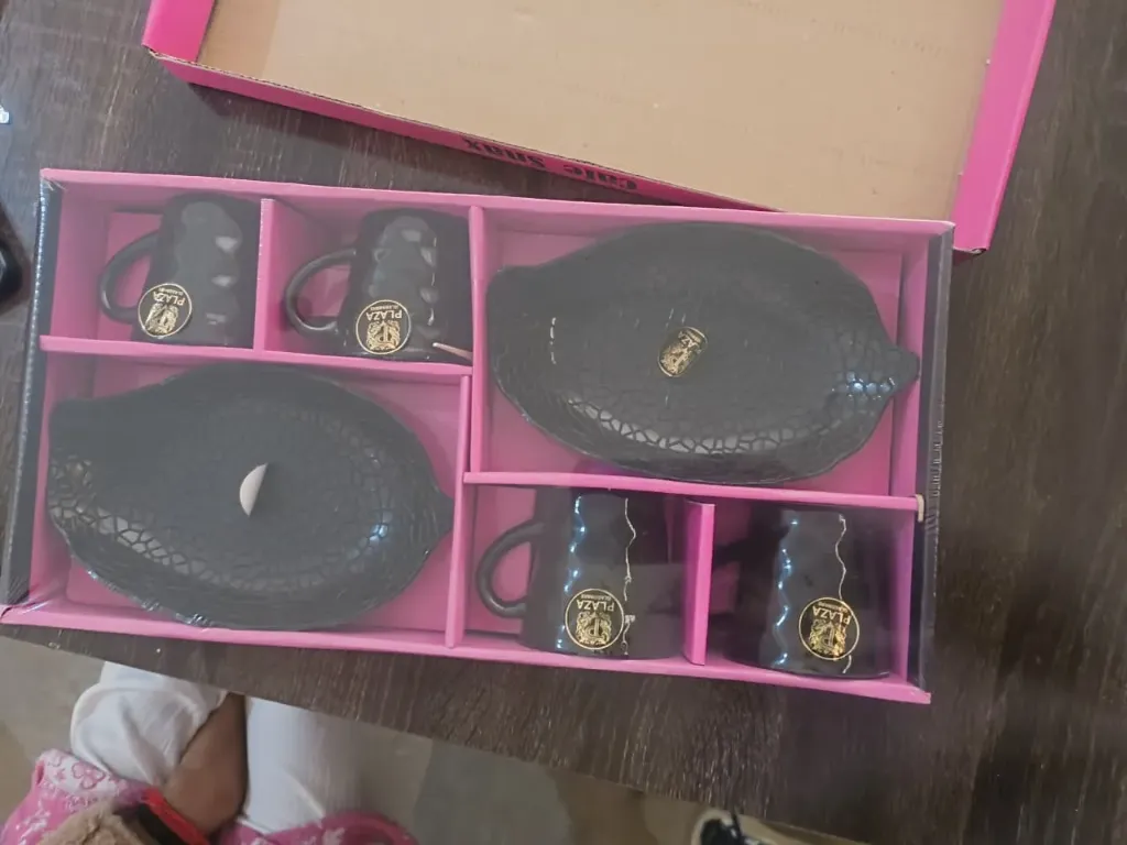 Cup and Plates best for guest & gift