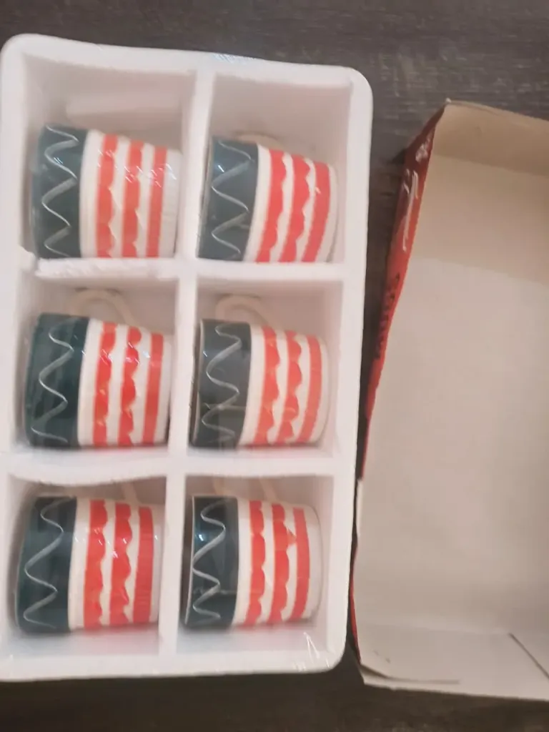 6 Cups set for kitchen & Gifts